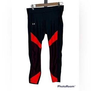 Under Armour Compression Heatgear Cropped Leggings Sz Large